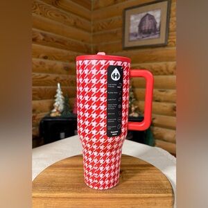 HALLE HOUNDSTOOTH HydroJug + ACTA 40oz Traveler Tumbler Collab